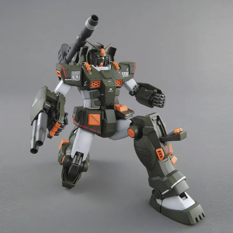 Bandai Original MG 1/100 Full Armor Gundam FA-78-1 Action Anime Figure Assembly Mecha Model Toy Gift for Kids Desk Decoration