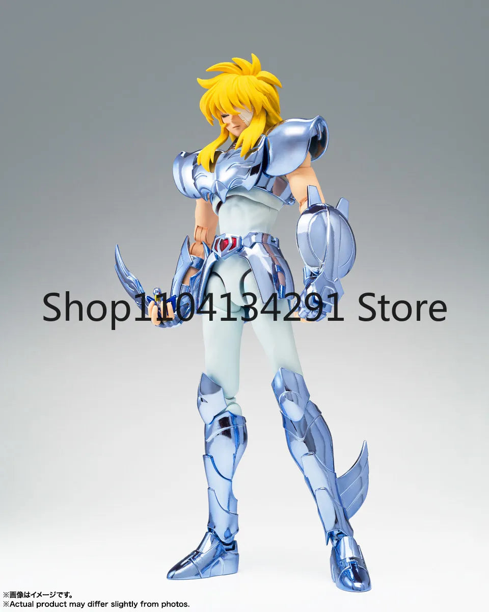 Original Bandai Saint Cloth Myth EX Saint Seiya Cygnus Hyoga Final Bronze Toy Model Collectible Birthday Gift