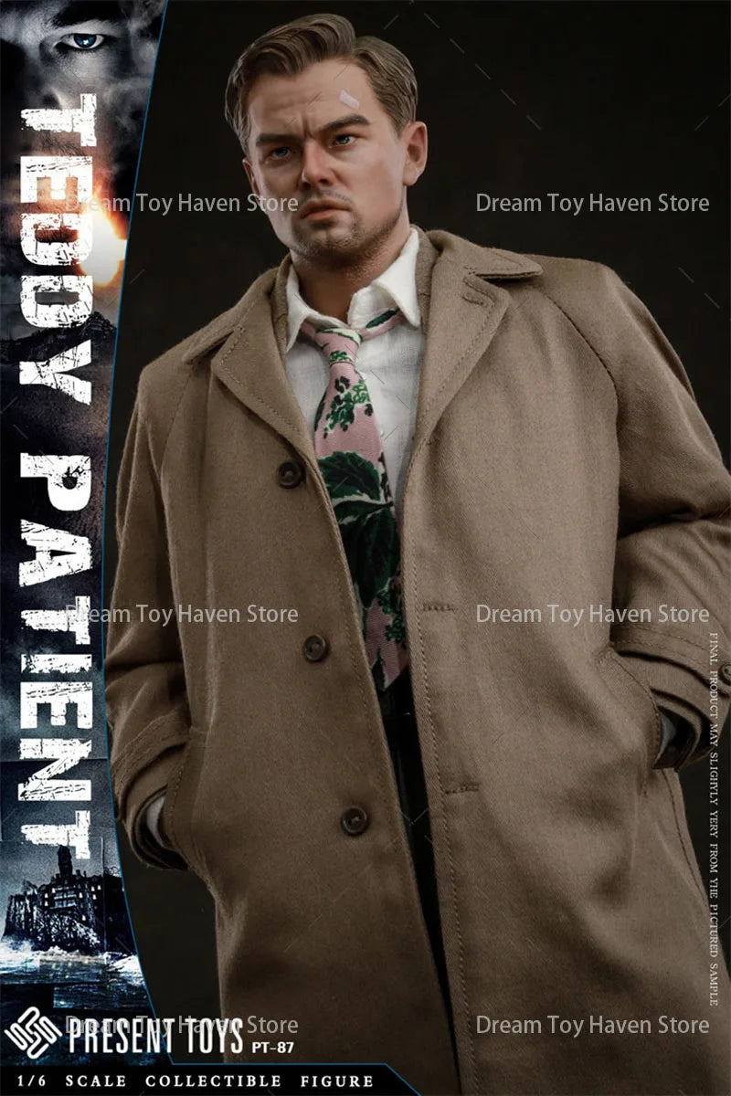 PRESENT TOYS PT-sp87 1/6 Scale Male Solider Leonardo Island Detective Full Set 12Inch Action Figure Model