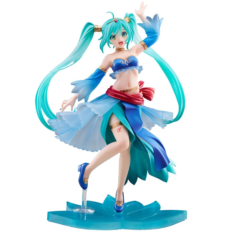 В наличност FuRyu SEGA TAiTO Hatsune Miku PVC серия Hatsune Miku кукла 14-18CM аниме екшън фигурки модел колекция играчка