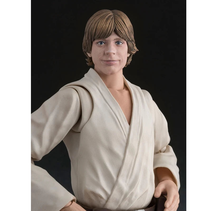 In Stock 100% Original Badai S.H. Figuarts Luke Skywalker A NEW HOPE Star Wars Anime Action Collection Figures Model Toys