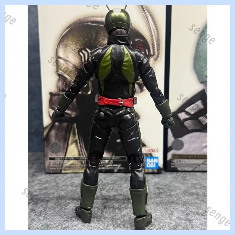 [Genuine stock] Bandai SHF real bone carving Kamen Rider THE NEXT No. 1 / No. 2 Dark style movable figure collection ornaments