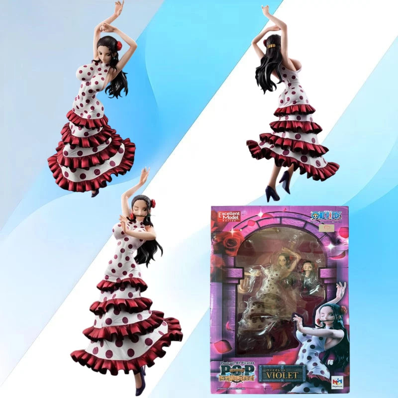 MegaHouse Genuine One Piece POP "Limited Edition" Violet "Sail Again" Anime Action Figure Toy