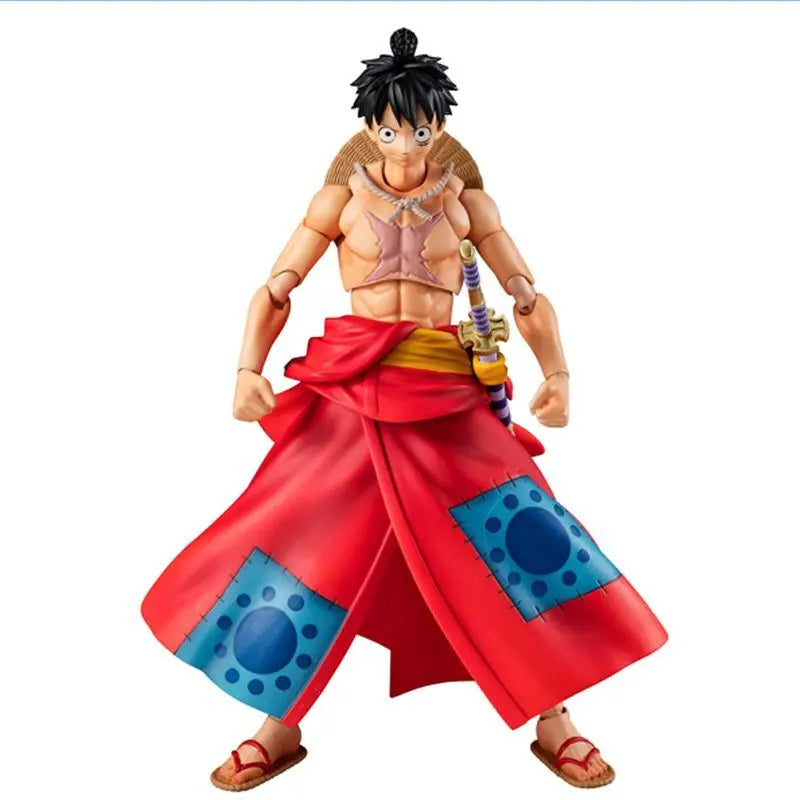 MegaHouse MH VAH One Piece Voyage Luffittaro Wano Country Moving Character Model in stock