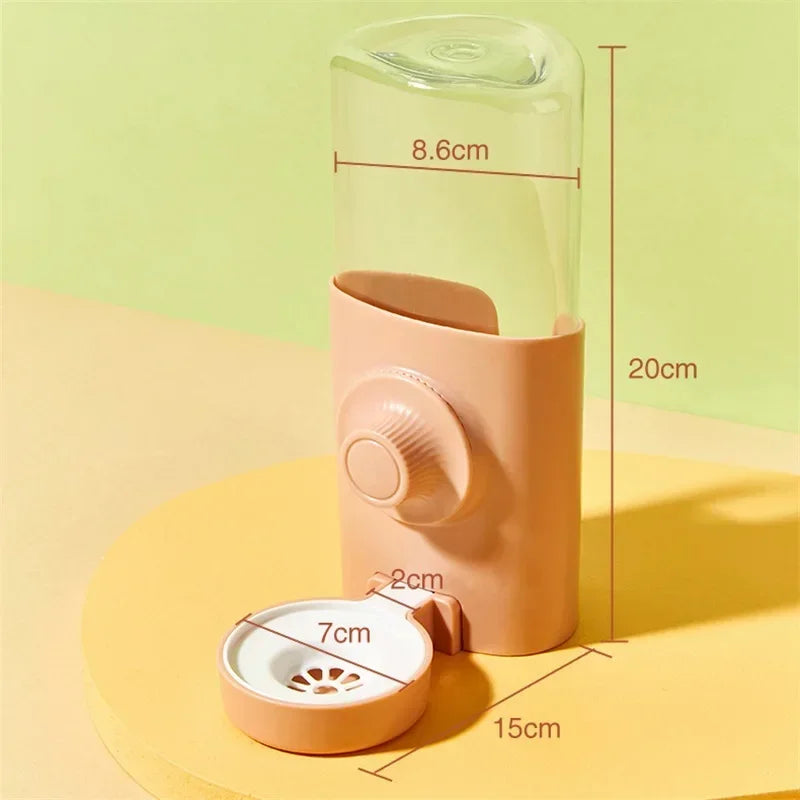 600ML Kaninchen Wasser Flasche Dutch Schwein Chinchillas Feed Wasser Stille Große Lieferungen Refill