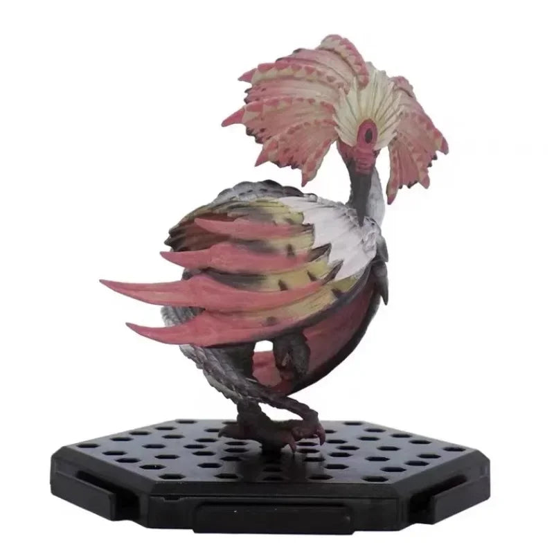 Monster Hunter World Iceborne Action Figure PVC Model, Nergigante Tigrex Basarios Dragon Collectible Decoration Toy for Adults