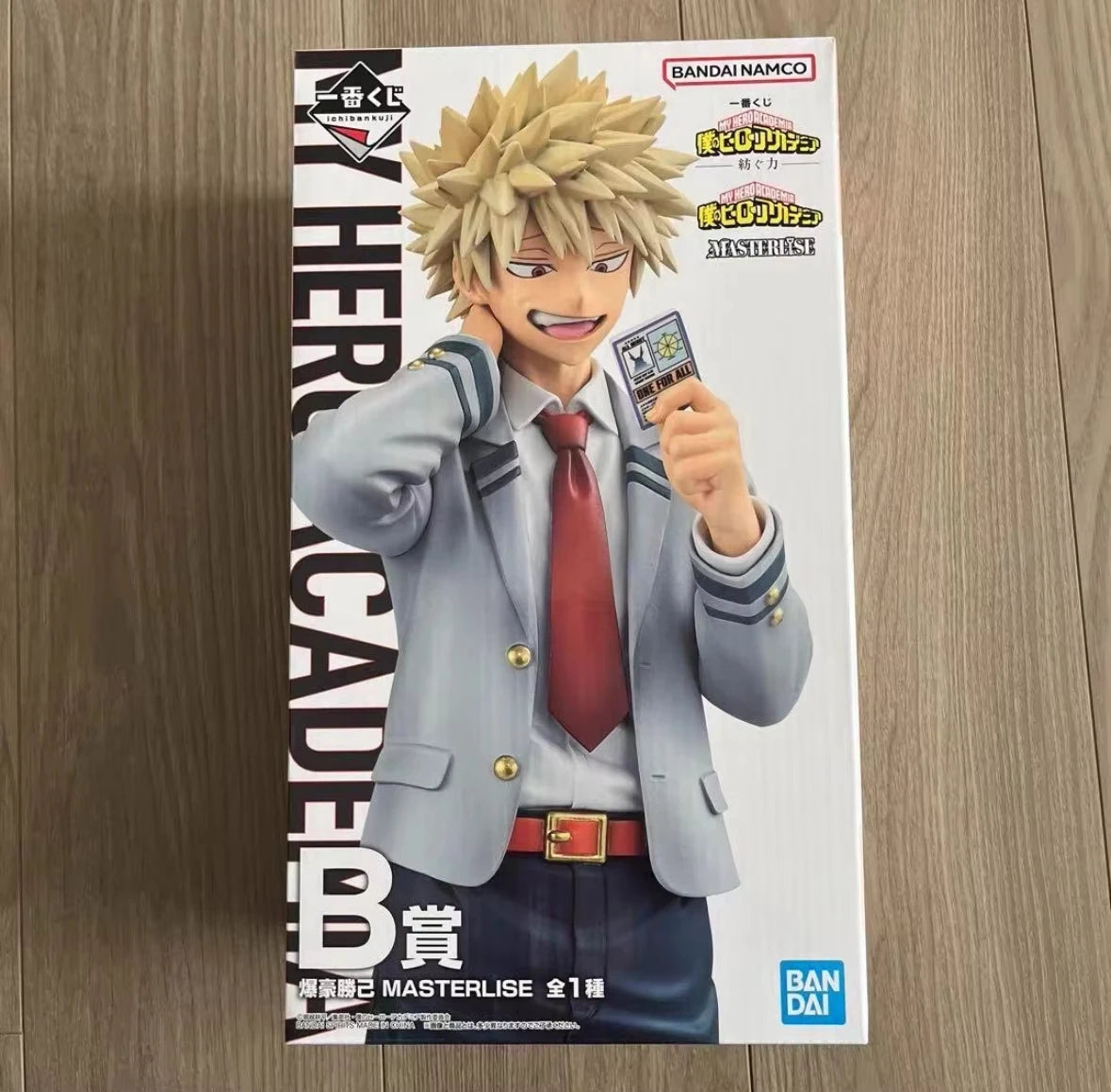 In Stock Original Bandai Ichiban Kuji My Hero Academia Izuku Midoriya Katsuki Bakugo Endeavor Hawks Anime Figures Model Gift