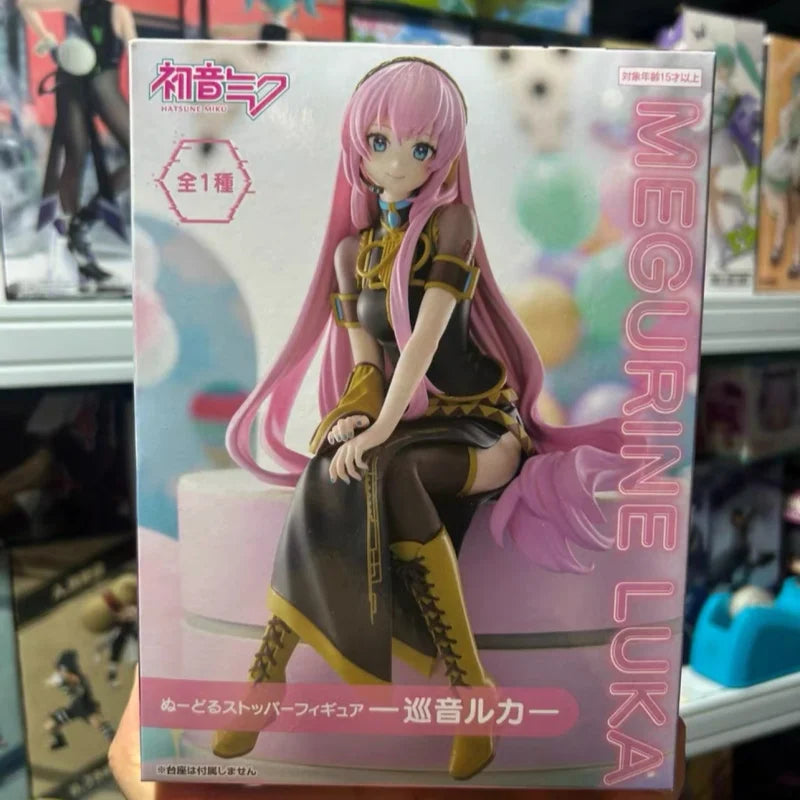 FURYU in Stock Genuine Piapro Characters - Megurine Luka - Noodle Stopper Figure Garage Kit  Action Figure Gifts Toys Model