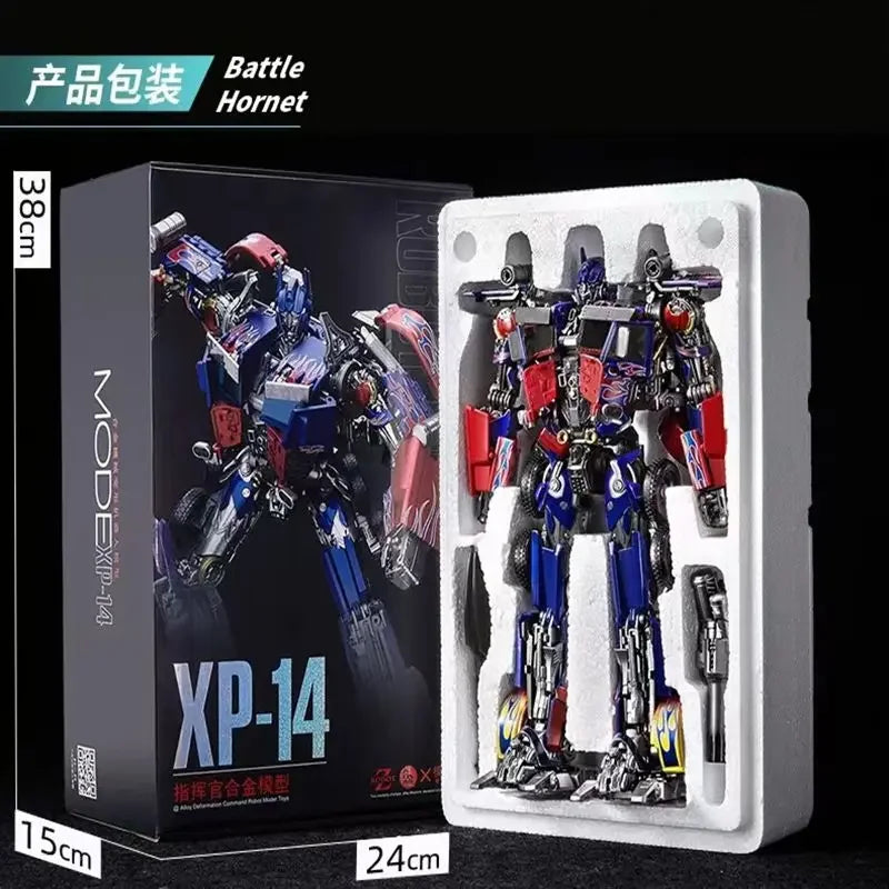 YUEXING XP15 Prowl Transformation Toys Barricade XP14 XP10 OP Commander XP13 Bumblebe LS02 MPM05 Action Anime Figure Robot Model