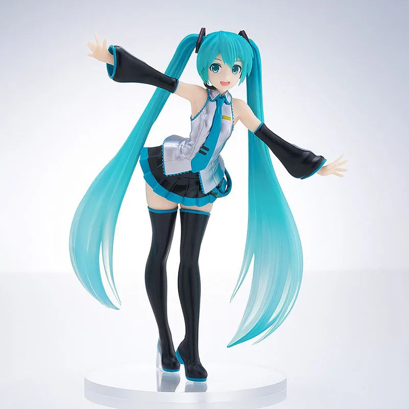 В наличност FuRyu SEGA TAiTO Hatsune Miku PVC серия Hatsune Miku кукла 14-18CM аниме екшън фигурки модел колекция играчка