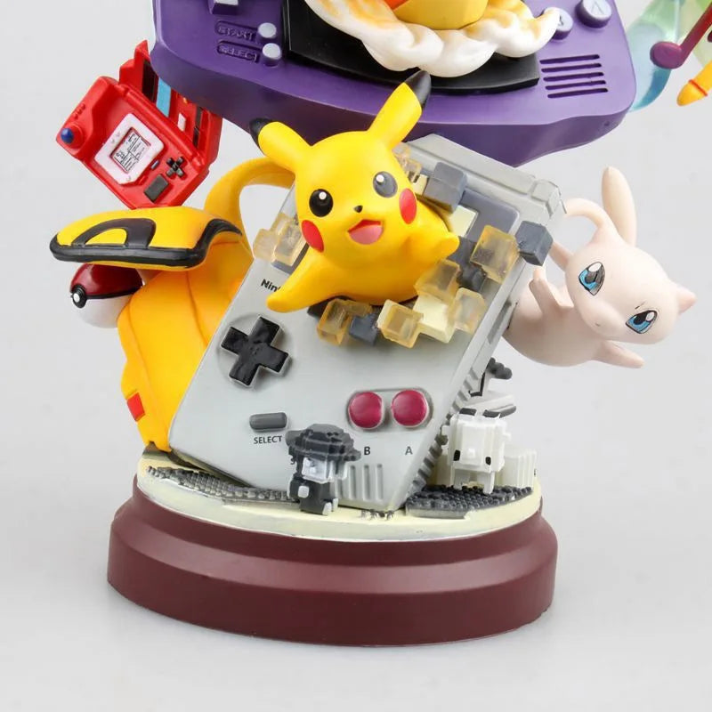20cm Large Pokemon Figure Pikachu Charizard Mewtwo, Anime Collectible Model for Home Decoration Display Gift