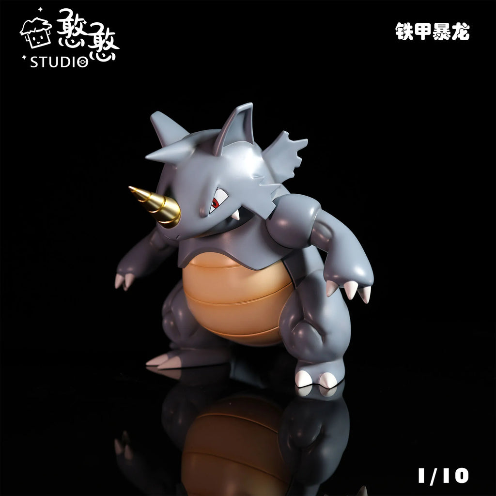 Pokemon Rhydon 1/10 GK 151 large size Anime Action Figure Model Toys Gift for Birthday