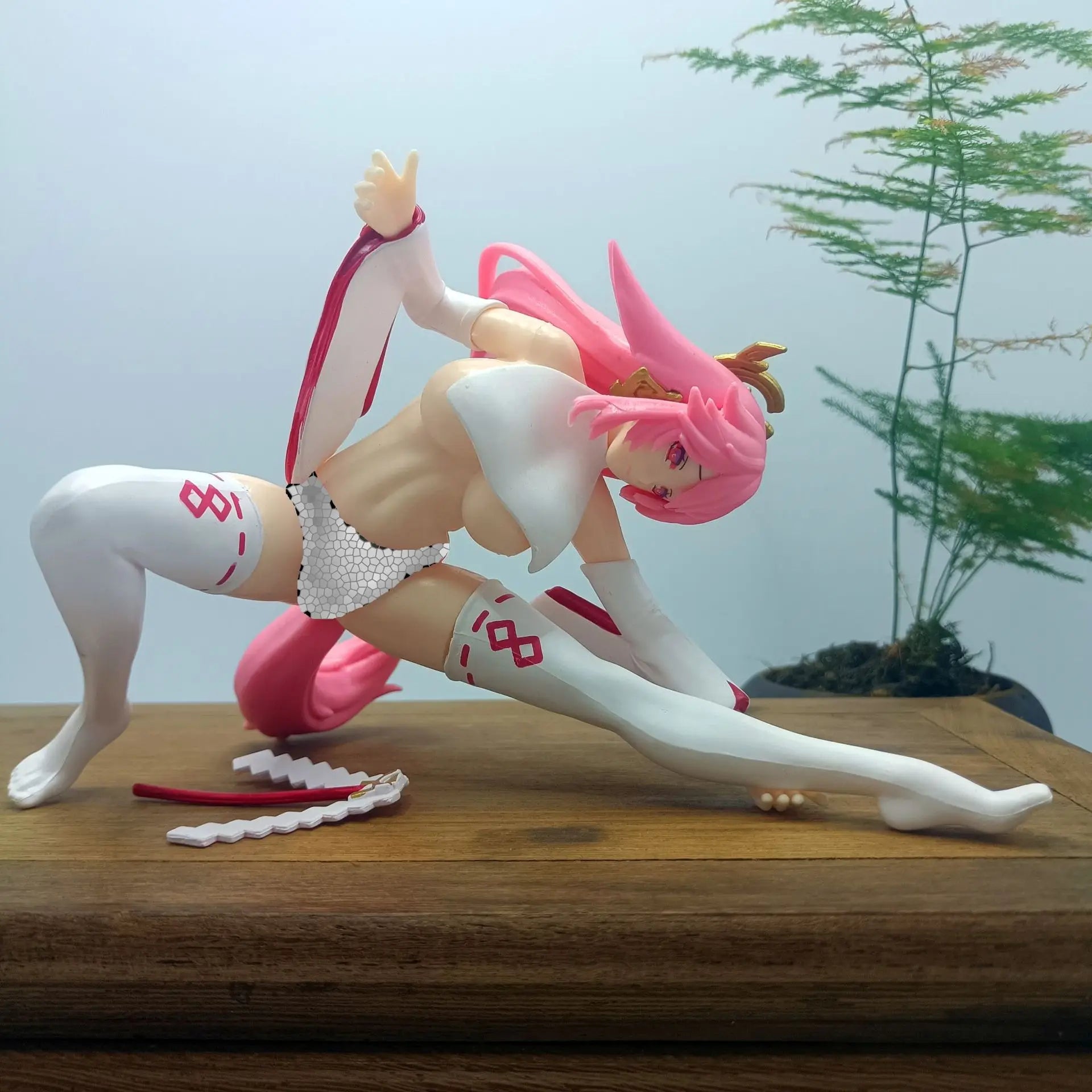 2025 18CM Game Anime Genshin Impact Yae Miko Figures PVC Model Toys Doll Ornament Collect Decoration Gifts