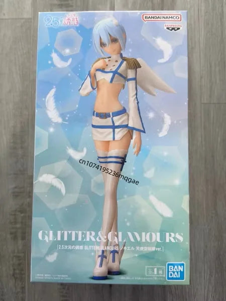In Stock Bandai 2.5 Dimensional Seduction RIRISA AMANO Lily Elu Ariel Anime Action Figures Model GLITTER & GLAMOURS Ornaments