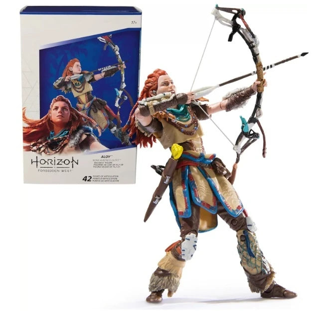 Original God Of War 5 Model Aloy Varl Atreus Anime Action Figure Toys Game Figuras Peripheral Collection Desktop Ornaments Gifts