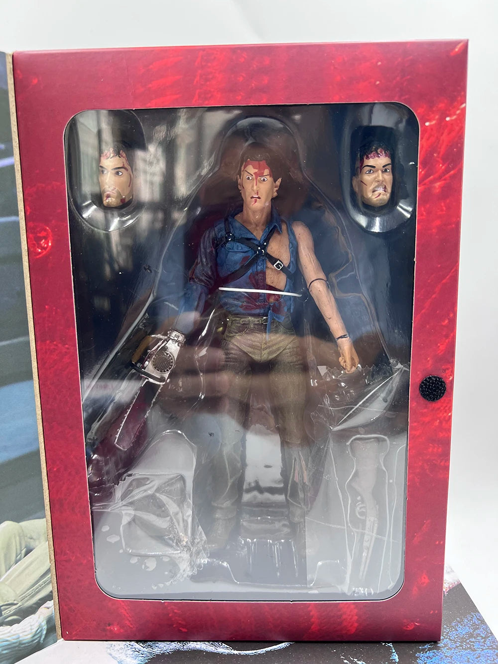 NEW NECA Ash Evil Dead 2 Dead by Dawn Figure Ash Evil Eligos Classic Terror Action Model Toy Horror Christmas Birthday Gifts