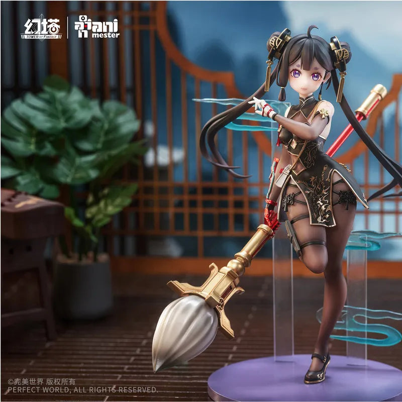 Animester Tower Of Fantasy Liu Huo 1/7 Scale Anime Figure Collectible Statue Model Toy Desktop Decoration For Anime Game Fans