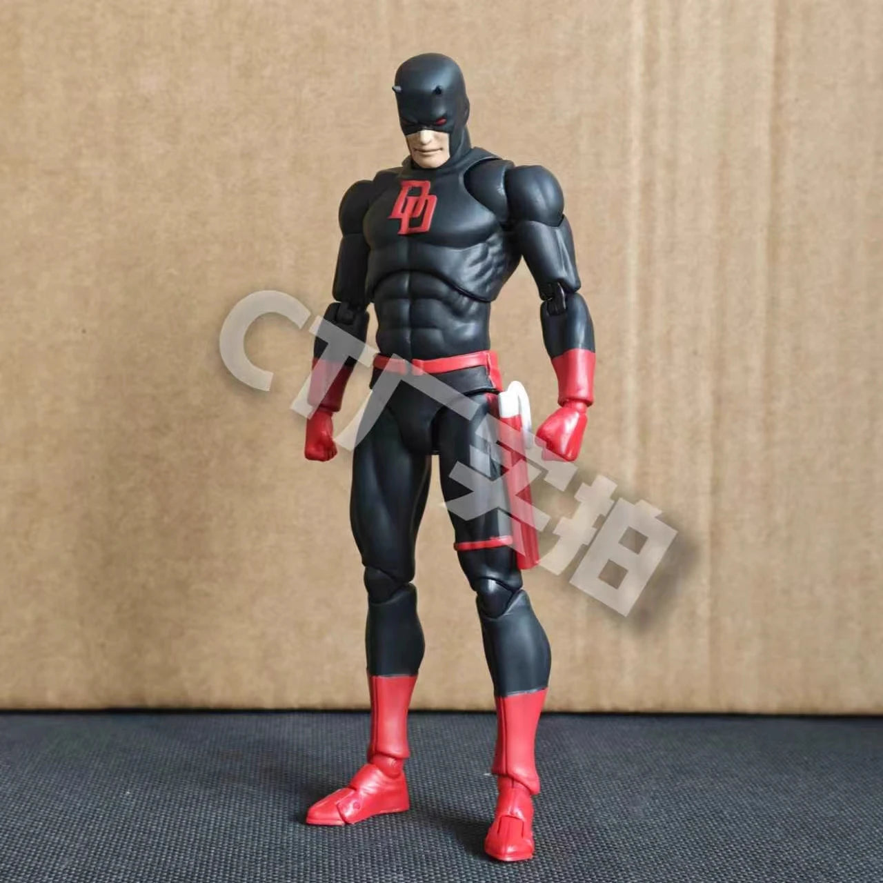 HOT 2025 Ct Toys Daredevil Black Red Mafex 223 Figure Comic Version SHF Anime Action Figure Figurine Statue Model Gifts Kids Toy