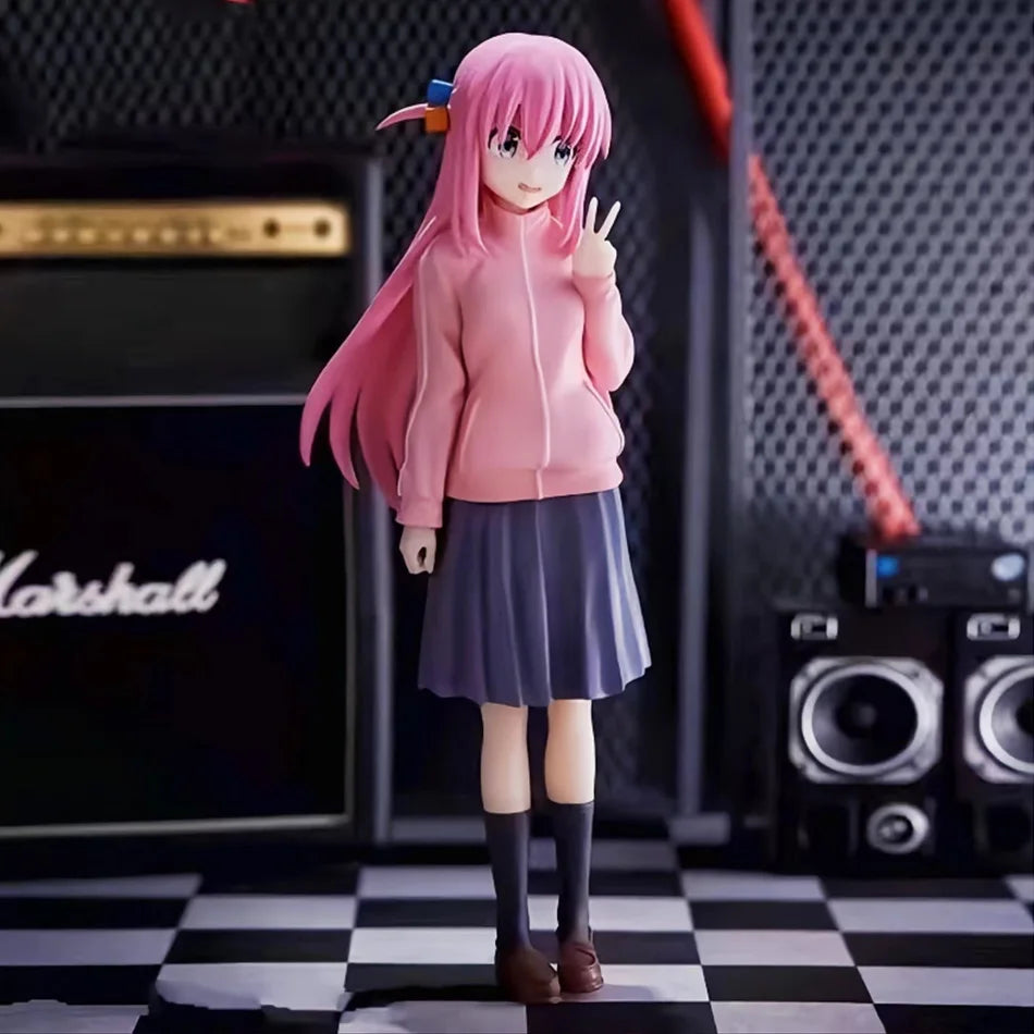 10-16cm BOCCHI THE ROCK! Hot Anime Figure Gotoh Hitori Action Figure Guitarist Girl Figure Desktop Collections Model Doll Toys