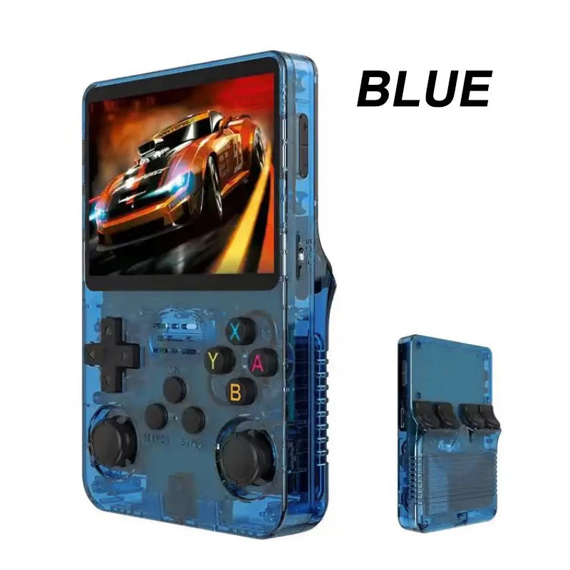 Neue Handheld-Spielkonsole HD Open Source-Spielkonsole mit zwei Joysticks LTRT-Tasten nostalgische Retro-3D-Spielkonsole