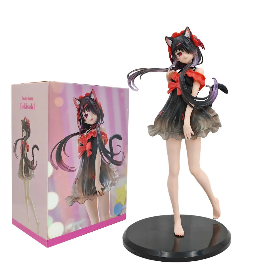New Release: Date A Live Figure-Kakyoin Kakyoin in Pajamas(Beautiful Girl)Desktop Decoration Action Figure PVC Model Doll Toy