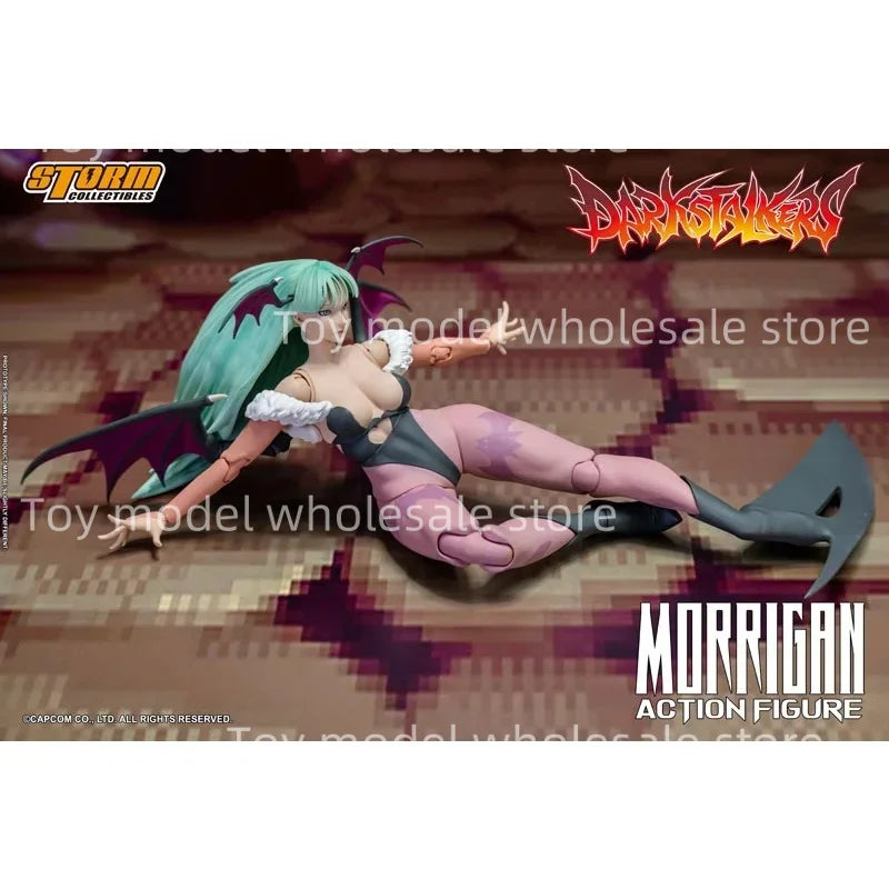 In Stock Original Storm Toys Darkstalkers Morrigan Aensland   Anime Action Collection Figures Model Toys