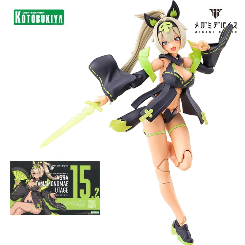 MEGAMI DEVICE Model Kit ASRA TAMAMONOMAE - Kotobukiya Anime Mecha Girl Assembly Figure | Collectible for Builders & Hobbyists