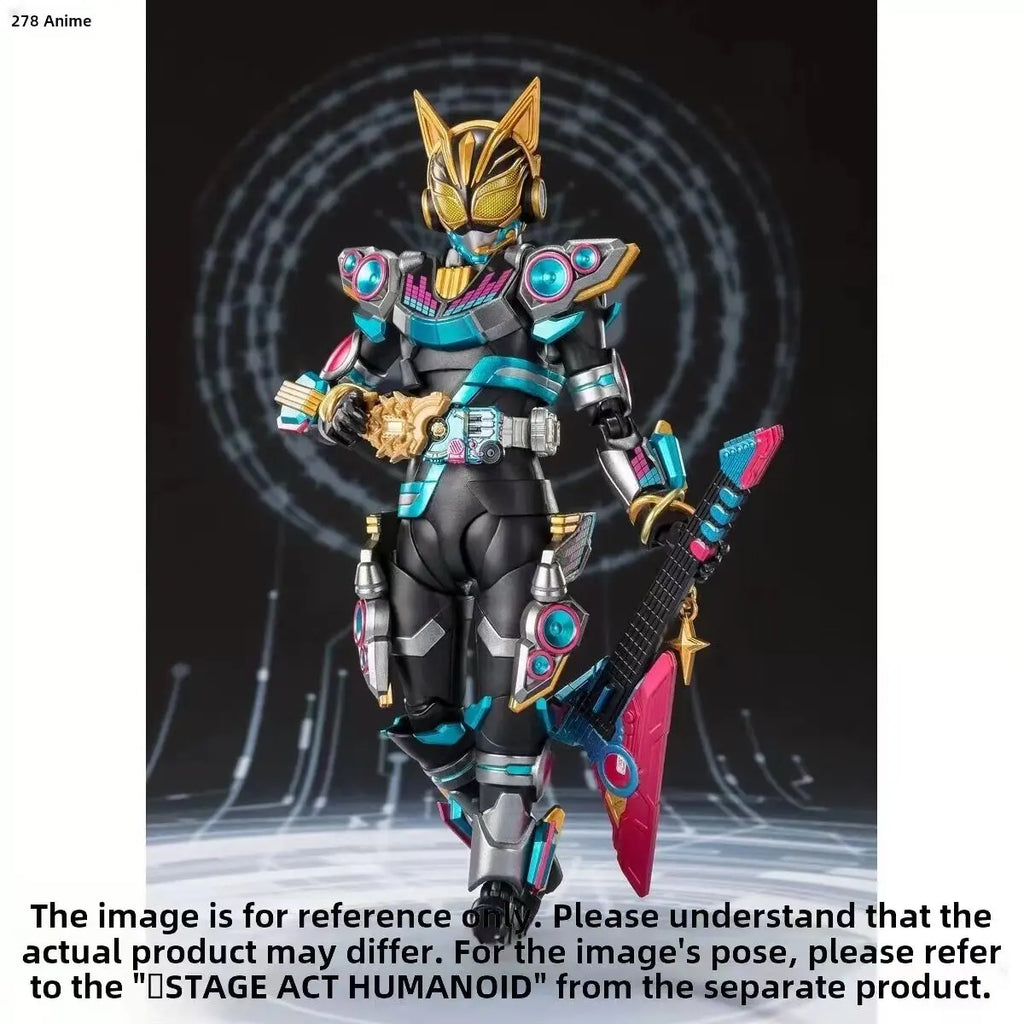 SHF Authentic Kamen Rider Geats Movable Action Figure Magnum Form Anime Collection Model For Anime Enthusiasts In Stock