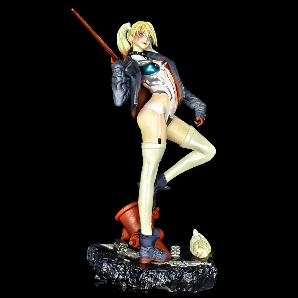 Harleen Quinzel Action Figure Harley Quinn Figures Model High Quality Version The Clown'S Girl Statue Toys Kid Birthday Gifts
