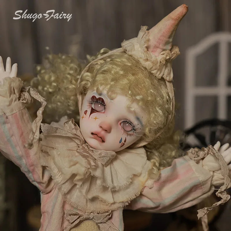 ShugaFairy Sekino 1/6 Plus Bjd Dolls Halloween Clown Style Haunted House Party High Quality Doll Ball Jointed Dolls Toys