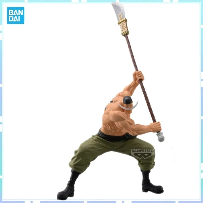 Bandai Original Banpresto Anime One Piece Grandista GROS Edward Newgate PVC Actionfigur Modell Sammlerstück Geschenk