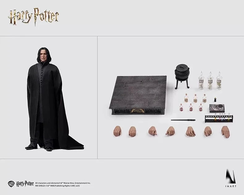 30CM Pre-sale INART Harry Potter and The Mixed Prince Snape 1/6 Collection Level Action Figure Gift Collection