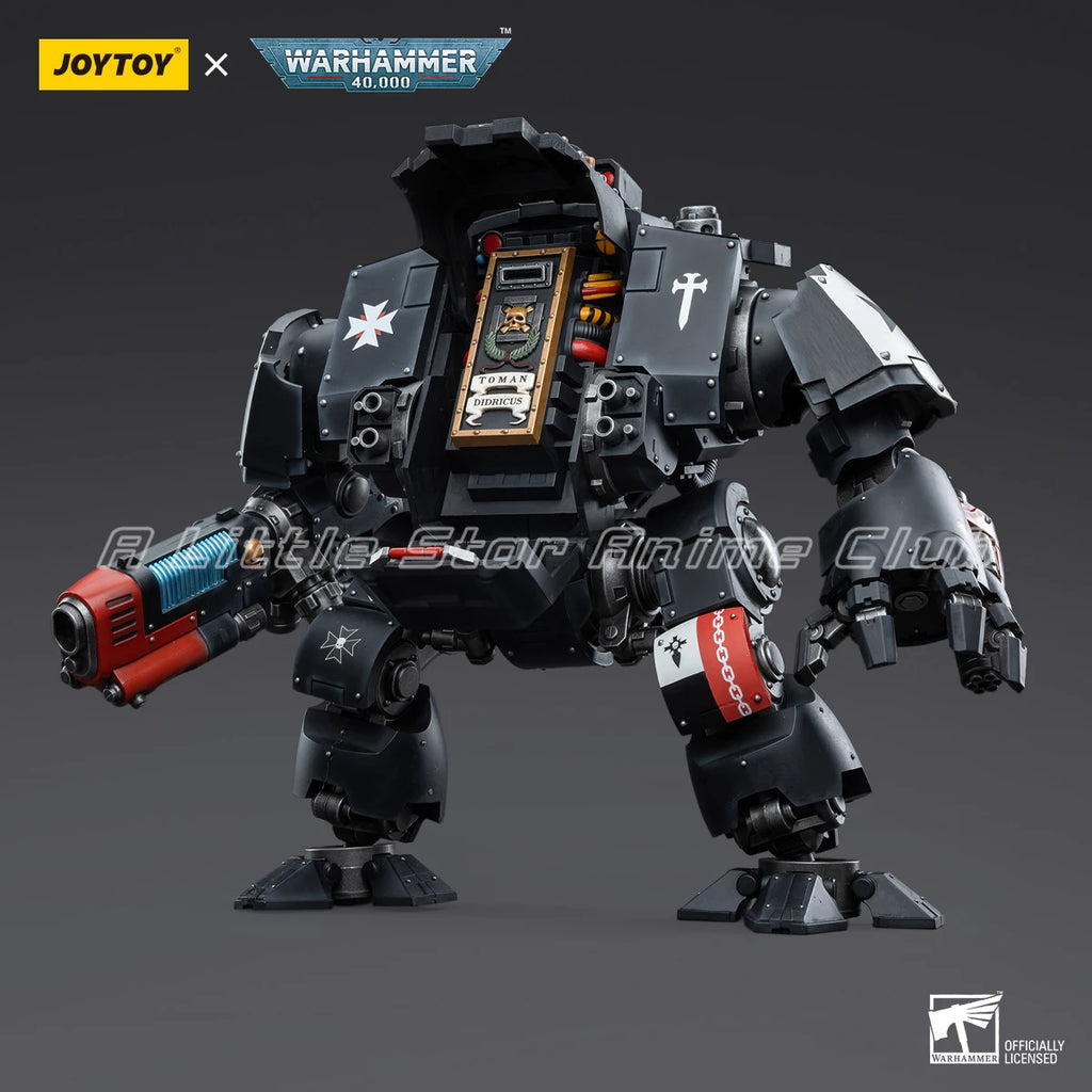 Original JOYTOY 1/18 Action Doll WARHAMMER 40000 Black Templars Redemptor Dreadnought