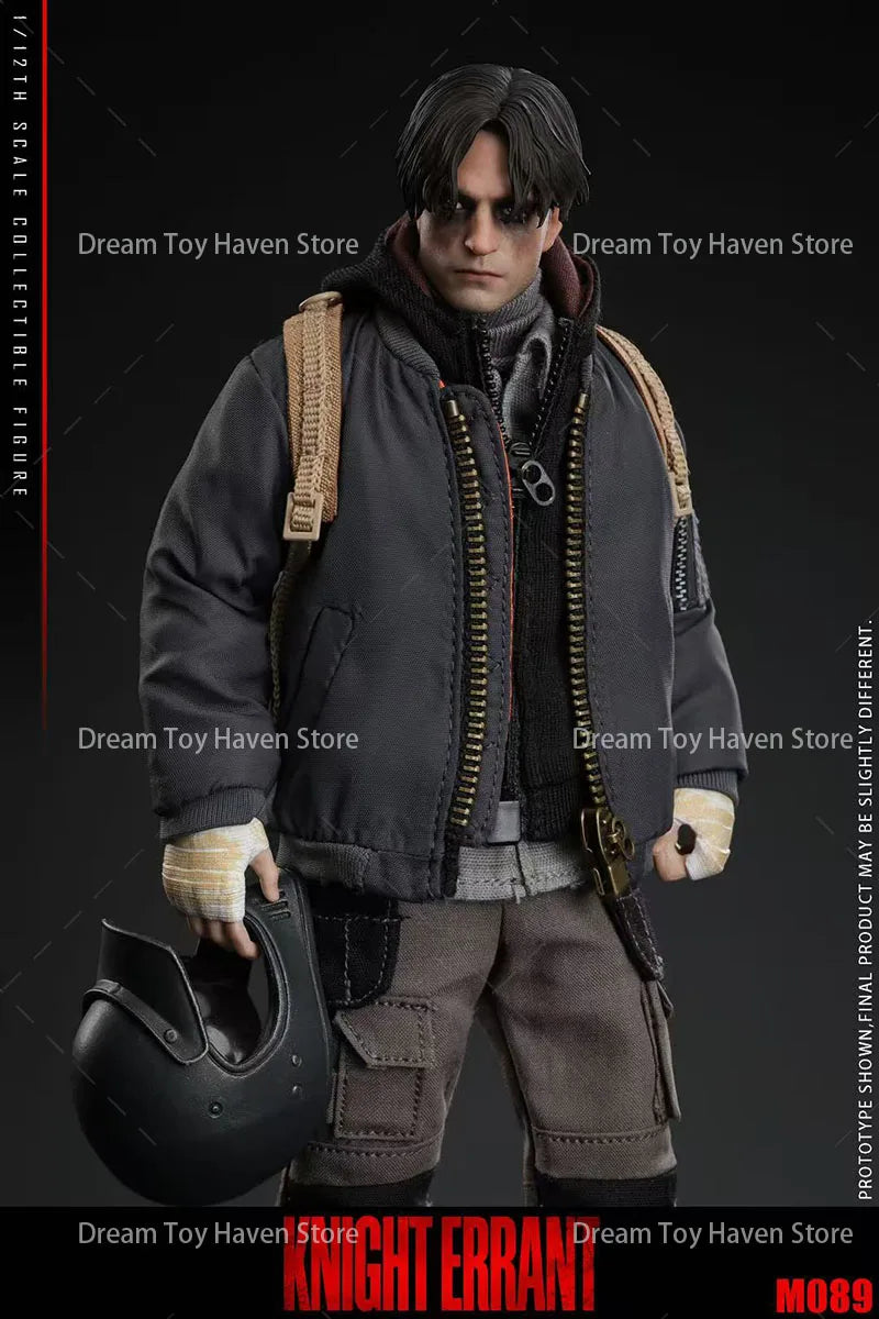 Manipple Studio M089 1/12 Scale Male Soldier Knight Errant Robert Pattinson Full Set 6Inch Action Figure Collectible Dolls Model