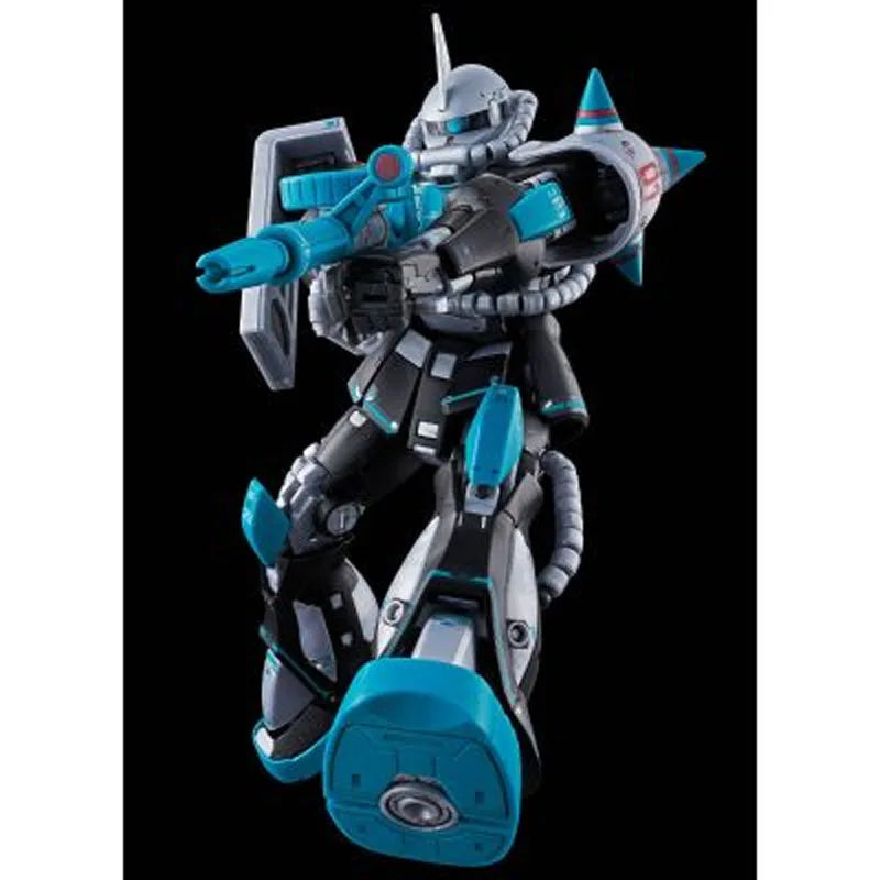 In Stock Genuine Bandai Gundam PB Model Kit RG 1/144 MS-06S Zaku2 Hatsune Miku Anime Action Figure Collection Assembly Model Toy