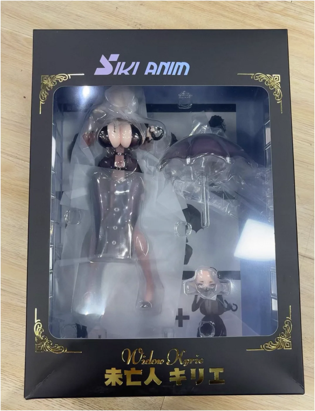 Authentic In Stock Siki Anim 27cm 1/7scale Widow Kyrie Anime Figure Model Pvc Decoration Collectible Toy