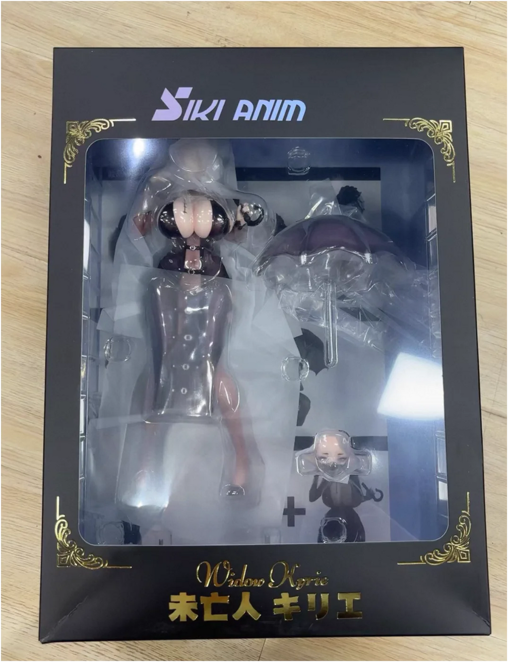 Authentic In Stock Siki Anim 27cm 1/7scale Widow Kyrie Anime Figure Model Pvc Decoration Collectible Toy