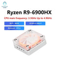  GenmachineAMD Ryzen 9 6900HX Mini-PC 16G RAM 256G ROM Windows 11 Ryzen WiFi 6 Gaming-PC DDR5 4800Mhz DIY-Gaming-Computer