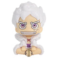 Hot Anime Figure Look Up Gear 5 Monkey D. Luffy Action Figure Q Version Luffy Figurine PVC Collection Model Doll Toy