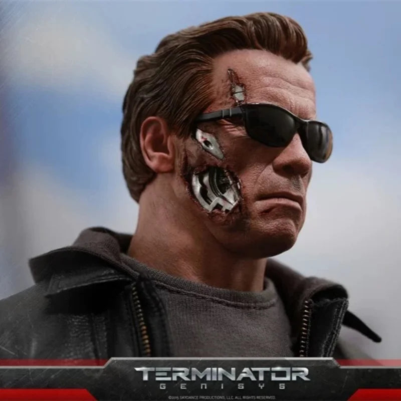 Ht 1/6 Mms307 Terminator Genisys Model T-800 Arnold Alois Schwarzenegger Senior Edition Action Figure Model Figure Gift