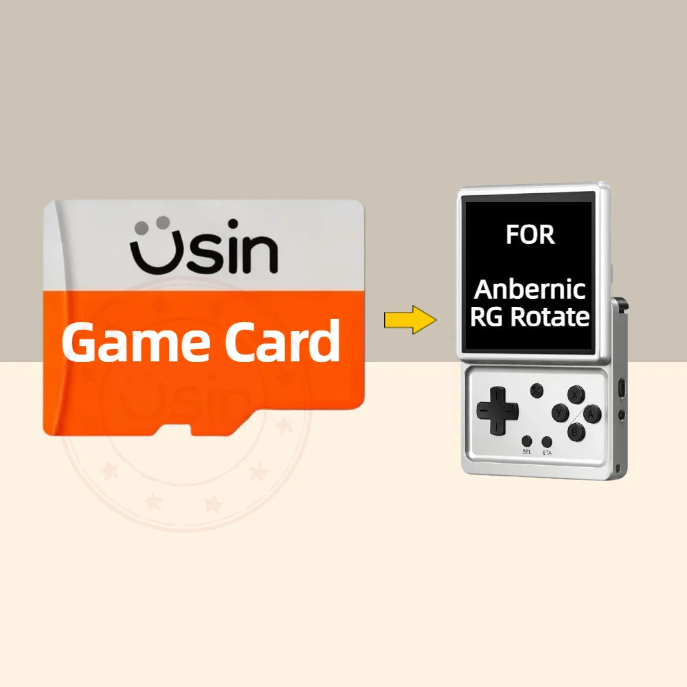 Game SD Card For Anbernic RG Rotate RGROTATE Memory TF Android Portable Handheld Retro Gaming Console 512G 256G 128G 64G