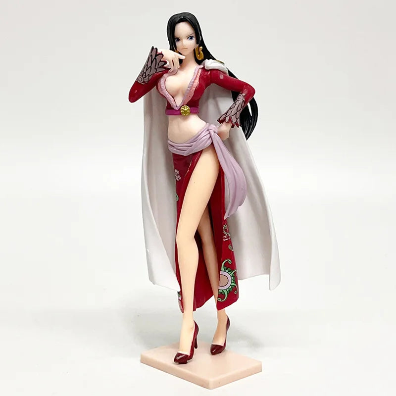 Neue One Piece Figur POP Snake Man Kaiserin Schlange Ji Han Cook Modell Desktop Dekoration Ornament Anime Handgefertigt