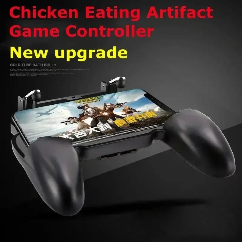 W10 Universal Mobile Phone L1R1 Gamepad Joysticks Controller for iPhone Android PUBG Aim Shooting Game Handle Gaming Accessories