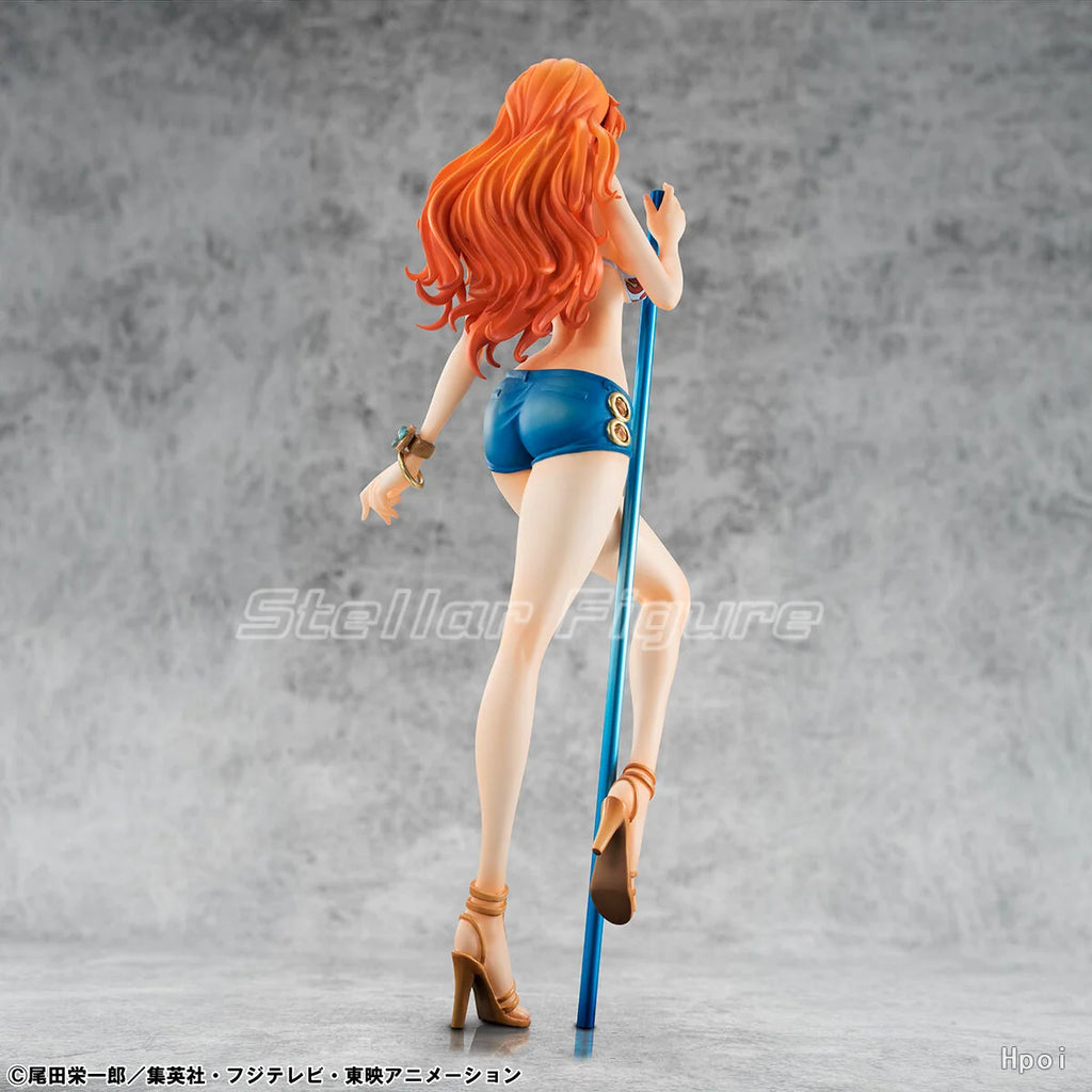 【SF】In Stock MegaHouse POP Limited Edition ONE PIECE Nami 1/8 Scale Figures Model Collection Gift