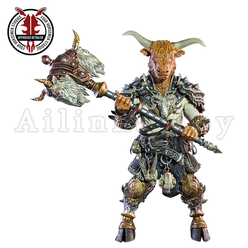 Four Horsemen Studio Mythic Legions 1/12 6inches Action Figure Rising Sons Attlus Conqueror 2 Anime Toy