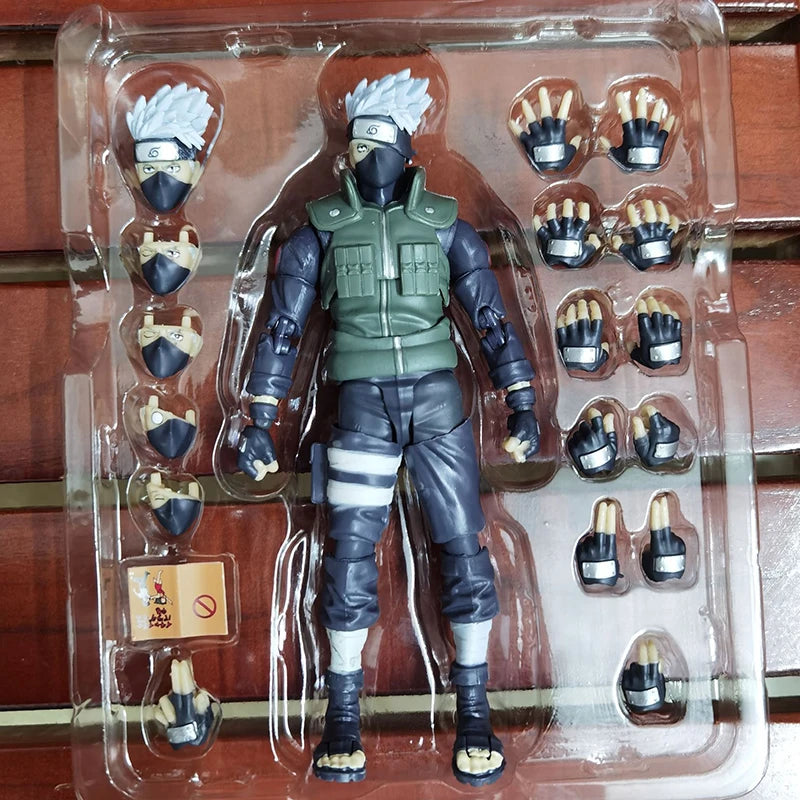 Shf Наруто Шипуден Фигурки Йондайме Хокаге Намиказе Минато Екшън Фигурка PVC Колекция Хатаке Какаши Подвижен Модел Играчки Подарък