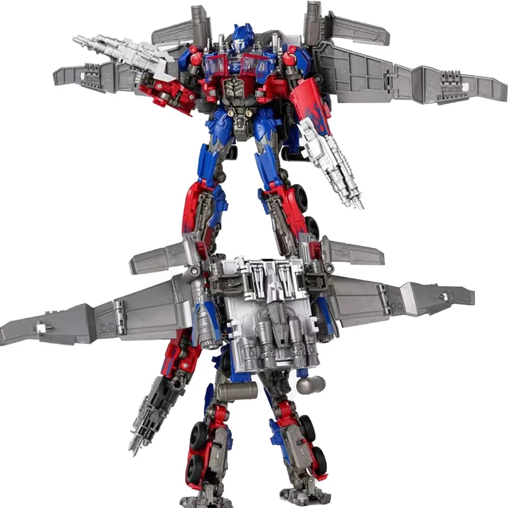Transformationsspielzeug Baiwei Optimus Commander Robot TW1022 Anhänger Modell CY01 Taktischer Container TW1122 Action Deformationsfigur