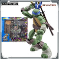 Kaiyodo Original Zolgear Teenage Mutant Ninja Turtles Leonardo Anime Figures Toys for Boys Christmas Gift Collectible Model