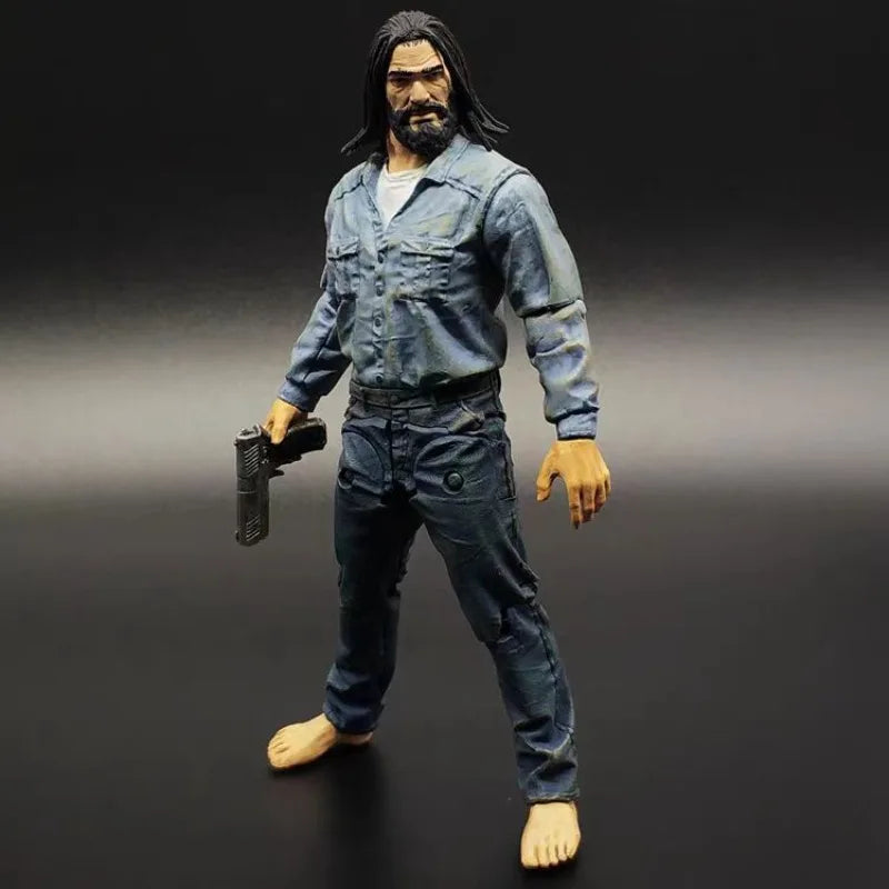 Genuine Bulk 5 Inch Action Figure Rick Grimes Morgan Jones Andrea Pvc Anime Model Collectible Toy