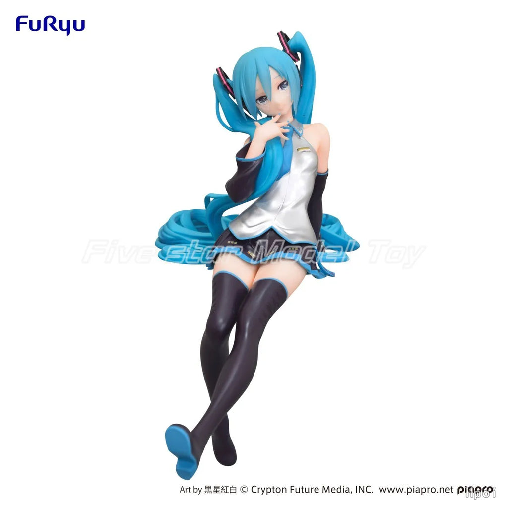 【In Stock】Original FURYU Hatsune Miku Noodle Stopper Figures Anime Models Toys Gifts